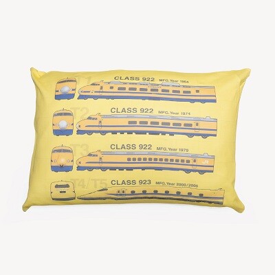 ベッドルームを新幹線の座席に模様替え！鉄道モチーフの寝装品